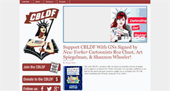 Desktop Screenshot of cbldf.org